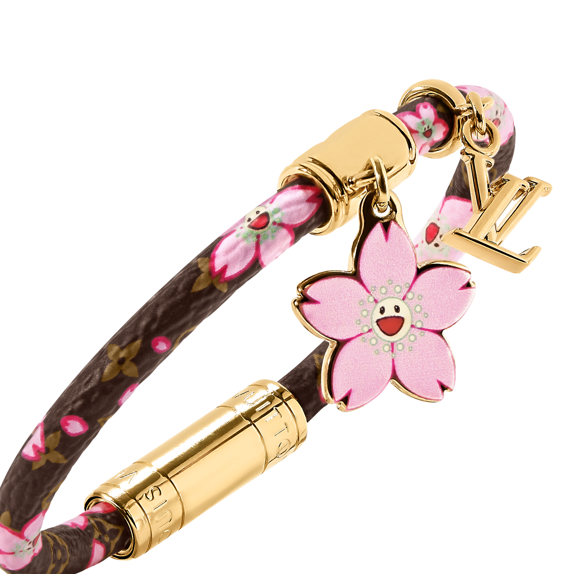LV x TM Cherry Blossom Bracelet Other Leathers - Luxury Fashion
